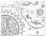 Coloring Space Pages Solar System Drawing Book Planets Kids Eclipse Adults Outer Planet Worksheets Printable Print Project Sheets Earth Stars sketch template