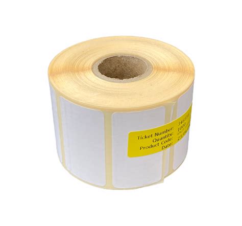 roll mm  mm white direct thermal rectangular labels labelling solutions label
