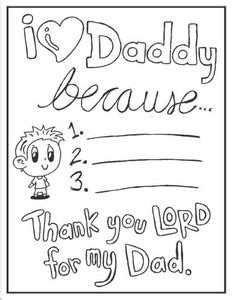 fathers day coloring book  pages    sunday