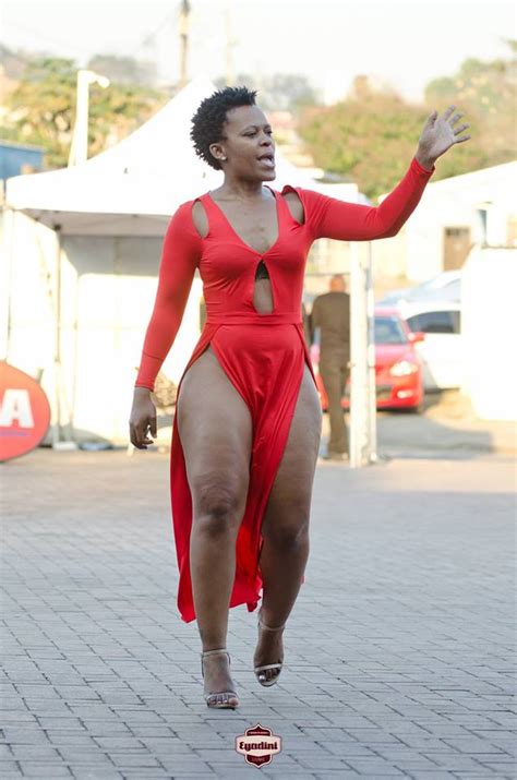 10 pics zodwa wabantu in hot red dress at eyadini umlazi