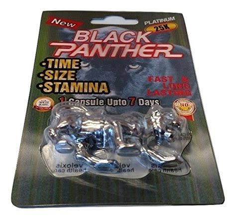 new black panther platinum 25k all natural male