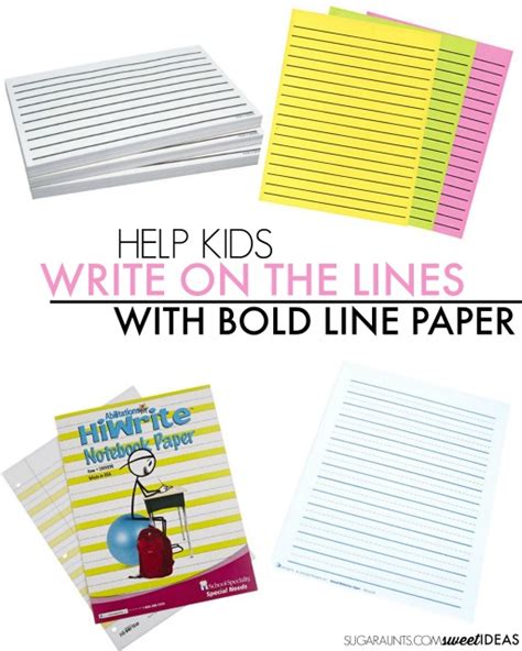 bold lines handwriting trick  ot toolbox