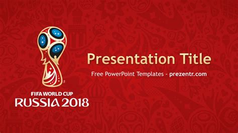 Free 2018 Fifa World Cup Powerpoint Template Prezentr