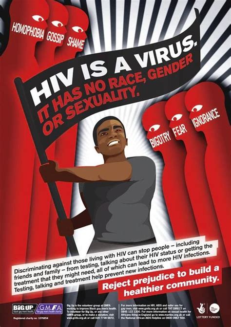hiv is a virus it has no race gender or sexuality