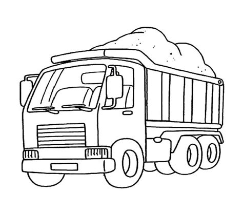 car transporter carry mountain  sands coloring pages  place