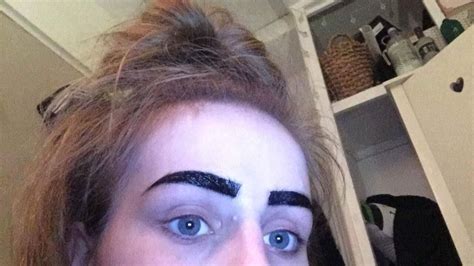 Teen S Eyebrows Turn Rock Hard Fall Out Due To Fake Brow Gel Allure