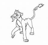 Lion King Coloring Popular Coloringhome sketch template