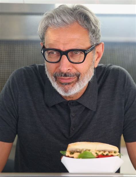 Jeff Goldblum Is Now Chef Goldblum Sensually Serving Sausages From A