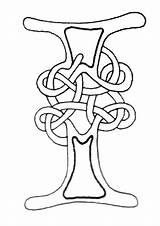 Celtic Alphabet Pages Coloring Knot Knots Vector Border Drawing Color Tree Getcolorings Getdrawings Life Printable sketch template