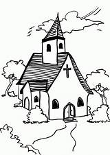 Kerk Kleurplaat Kleurplaten Kerken Gebruikt Doeleinden Mogen Educatieve Commerciële Worden Prive sketch template