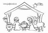 Kerst Kerststal Kerstmis Juf Jannie Jufjannie sketch template