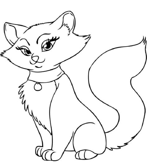 cat coloring pages   print cat coloring page cartoon drawings