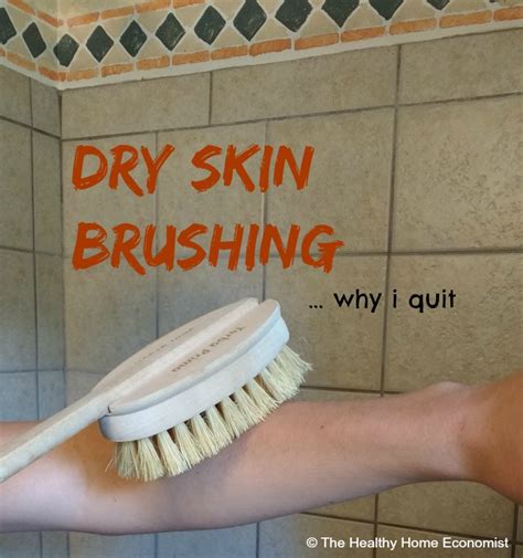 downside  dry skin brushing  healthy home economist