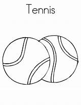 Tennis Coloring Balls Pages Fun Ball Drawing Ping Pong Kids Print Printable Outline Color Sports Getdrawings Twistynoodle Getcolorings Favorites Built sketch template