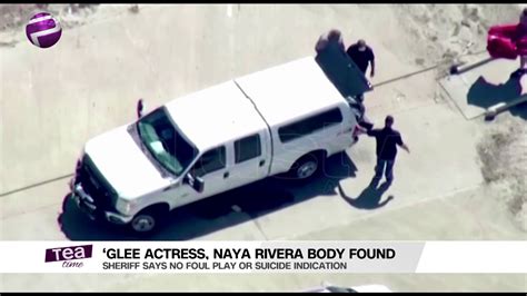 Watch Actress Naya Rivera S Body Recovered From Lake