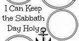 Sabbath Lds sketch template