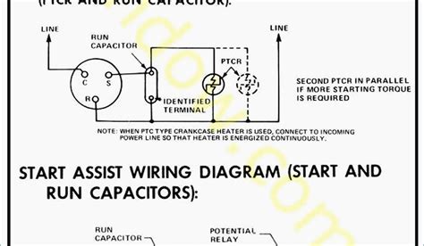 capacitor start wiring diagram   wire