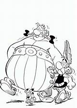 Asterix Obelix Ausmalbilder Colorluna Dogmatix Astrix Malvorlagen sketch template