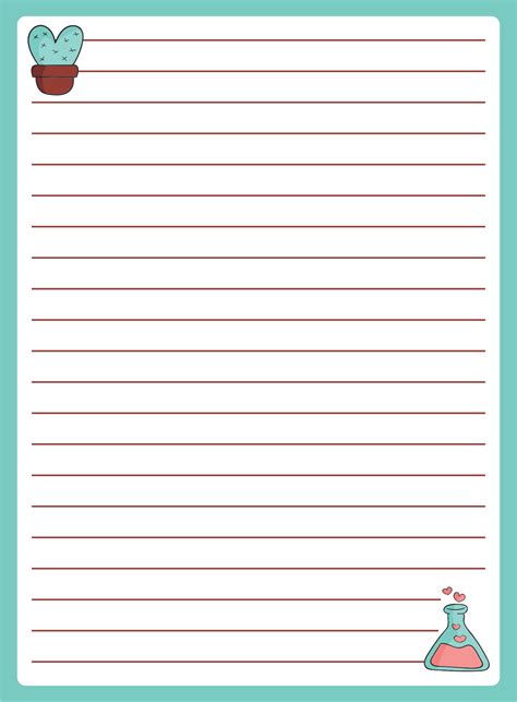 images  printable letter paper cute cute writing paper
