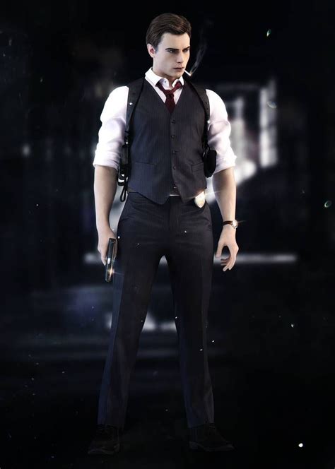 leon  kennedy connor tourist outfit albert wesker resident evil