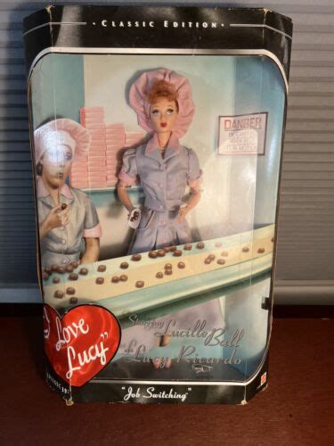 1998 Mattel Lucille Ball As Lucy Ricardo Doll “job Switching Ep 39