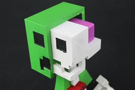print minecraft creepers    intricate details