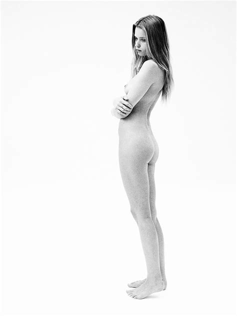 Abbey Lee Kershaw Nude Black And White Scandal Planet