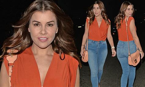 imogen thomas slips her curves into very tight jeans as she continues