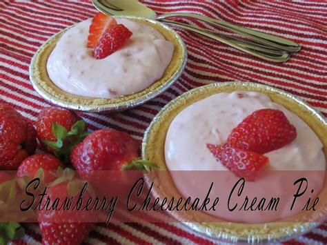 two magical moms mini strawberry cheesecake cream pies