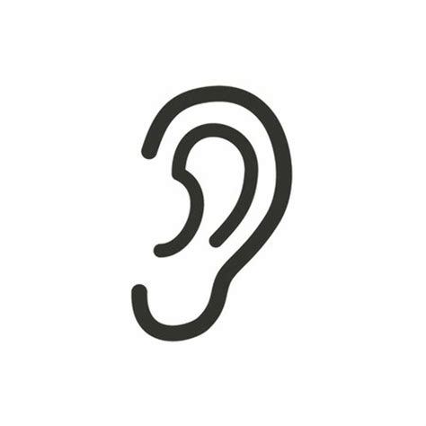 high quality ear clipart vector transparent png images art