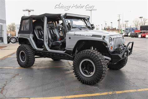 jeep wrangler unlimited rubicon  rock crawler tens  thousands  upgrades