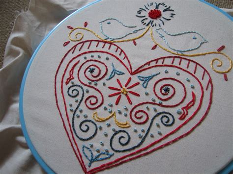 embroidery detail embroidery pattern  badbird stitched flickr