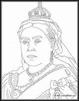 Queen Pages Coloring Victoria Royals British Elizabeth Sheba Color sketch template