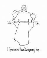 Coloring Follow Come Jesus Pages Testimony Christ April Printable Thou Testament Ministering Lesson Enjoyed Weeks Activity Sure Hope Simple Below sketch template
