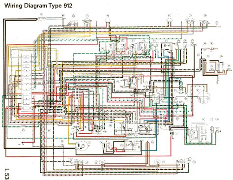 porsche  wiring diagram