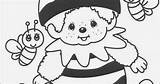 Monchhichi Coloring Pages sketch template