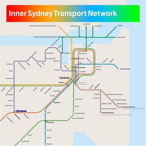 idea  replace  current light rail network map   finished