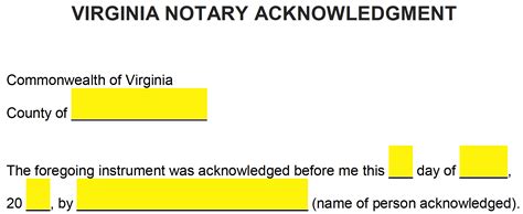 Sample Notary Statement Hot Sex Picture