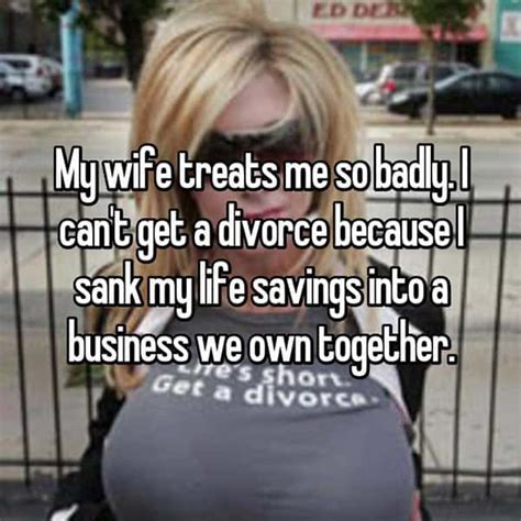 people reveal why they want to divorce their partners but are trapped