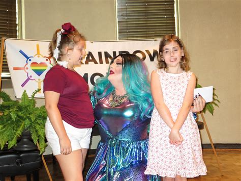 mobile public library hosts its first drag queen story