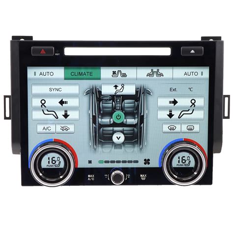 buy asvegen   lcd touch screen air conditioning climate control ac panel  land rover