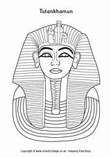 Tut Egipto Tutankhamun Coloring Tutankamón Dibujos Canopic Egipcias Momias Tutankamon Colorare Antiguo Cleopatre Maquetas Egipcio Tutankhamon Egitto Enseñar Death Esculturas sketch template
