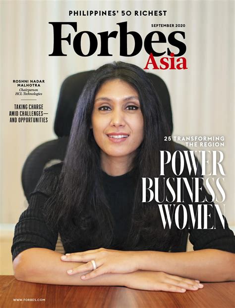 Forbes Asia’s Power Businesswomen List Spotlights 25 Outstanding Female