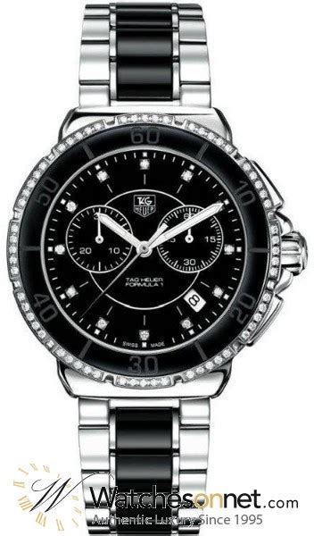 tag heuer formula 1 cah1212 ba0862 women s stainless steel chronograph quartz watch