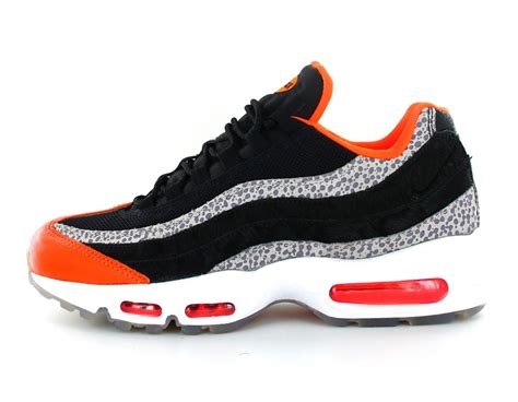 Nike Air Max 95 Safari Black Granite Safety Orange Av7014 002