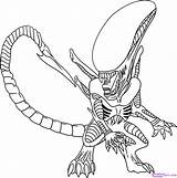 Alien Coloring Pages Predator Xenomorph Vs Scary Drawing Space Easy Color Outline Printable Funny Getcolorings Print Getdrawings Movie Drawings Pa sketch template