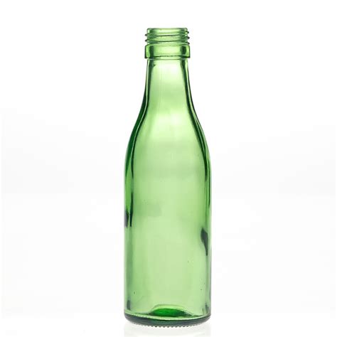 Custom Design 150ml 5oz Empty Green Soft Drinking Juice