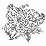 Coloring Adult Pages Doodle Ethnic Ornamental Artistic Patterned Drawn Floral Frame Hand Style Royalty sketch template
