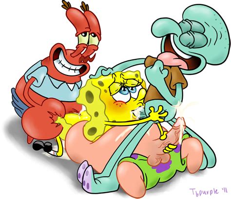 rule 34 gay mr krabs patrick star spongebob squarepants squidward tentacles tfpurple 652824