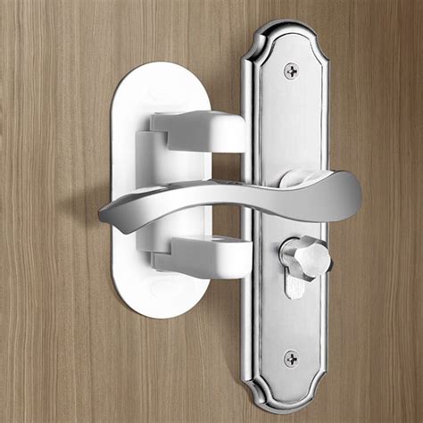 baby proofing door lever locks  pack white child safety doors handle lock walmartcom